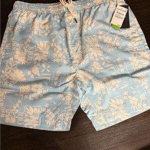 Nordstrom Men's Blue Swim Shorts -Size Large